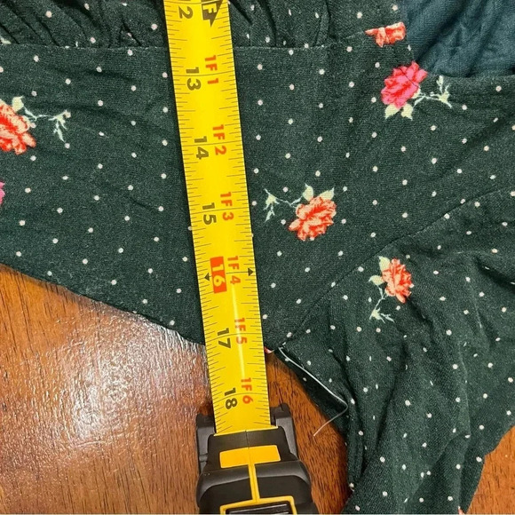 NWT Free People Women’s Celia mini dress Emerald Jewel combo size medium - Picture 10 of 12